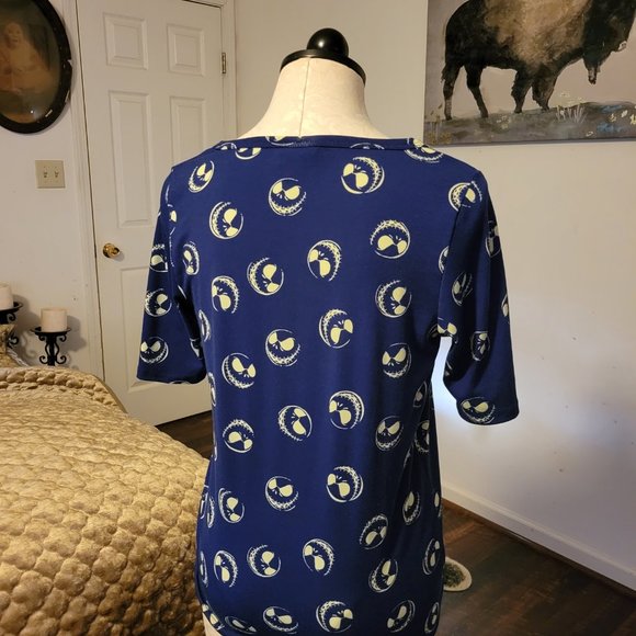 LuLaRoe Jack Skellington Top - Picture 3 of 3